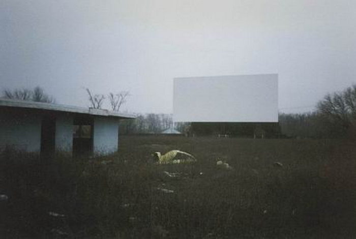 Lakes Drive-In Theatre - Screen And Concession (newer photo)